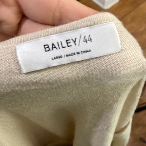 Bailey 44 Natalia Sweater Cream Heather Cashmere blend - Picture 11 of 11
